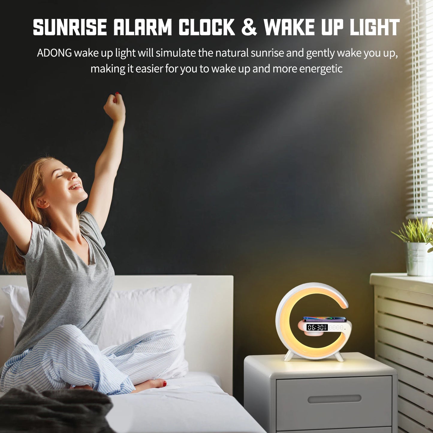 Réveil Lampe Connectée G-Light