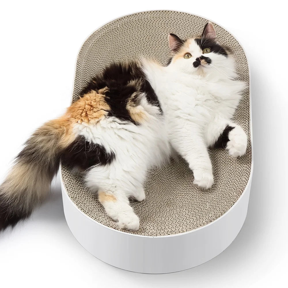 High quality cat toys pet cat house cave corrugated cat scratcher house