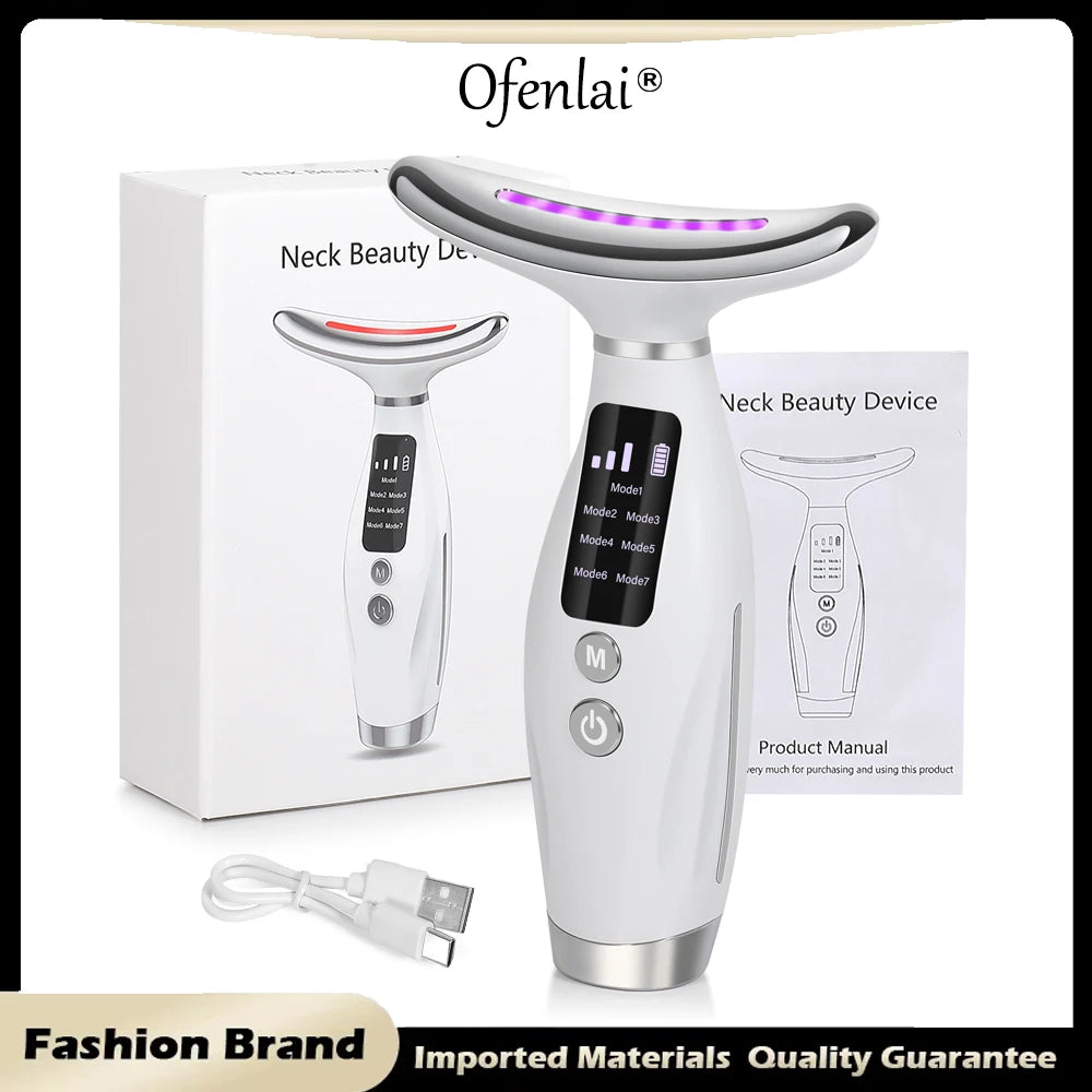 Beauty Neck Instrument Facial Massage Instrument Home Beauty Introduction Instrument Portable Multi-Functional Neck Massage Tool