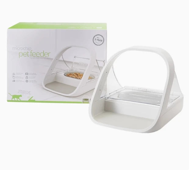 Surefeed Chip Recognition Sensing Multi Automatic Feeder Pet Bowl Puppy Wet Food Preservation and Insect Prevention