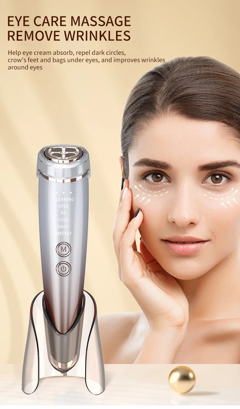 RF Beauty Device Rechargeable High Radio Frequency for Facial Skin Care Beauty Face Lifting Face Massager Face Beauty Device
