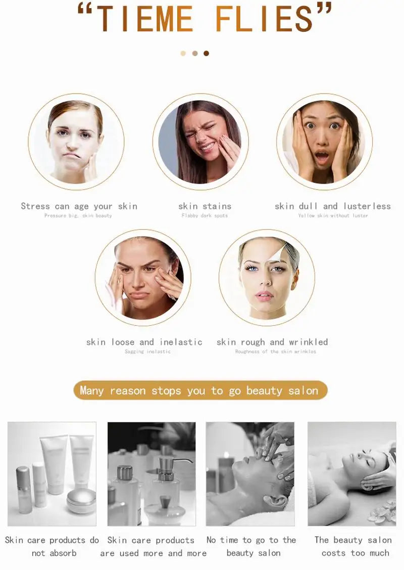 Skin Tightening Facial Lifting Remove Wrinkles Dot Matrix Machine Face Skin Tightening Beauty Device Shrink Pores Tools