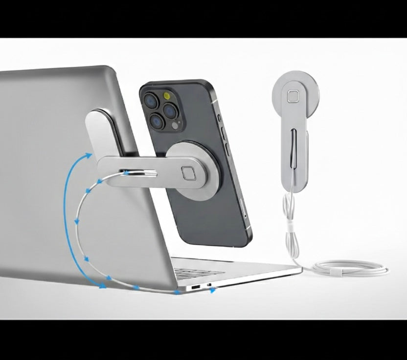 Support Phone Magnétique Laptop