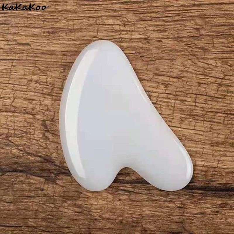 Face Massage Jade Roller Rose Quartz Natural Stone Gua Sha Slimmer Lift Wrinkle Double Chin Remover Beauty Care Slimming Tools