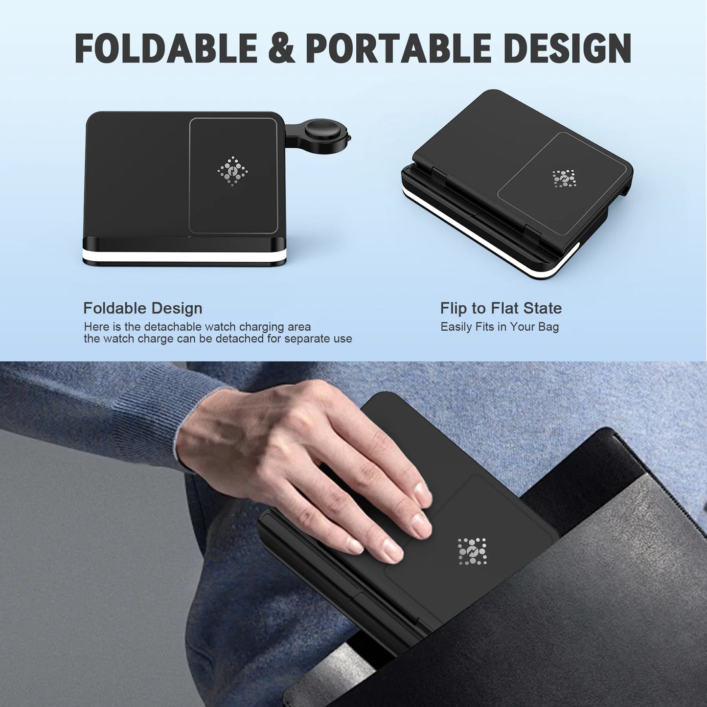 FlexDock 3-en-1 : La station qui s'adapte à votre angle.