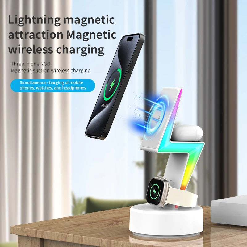 ThunderVolt 3-in-1 : Rechargez à la vitesse de la lumière.