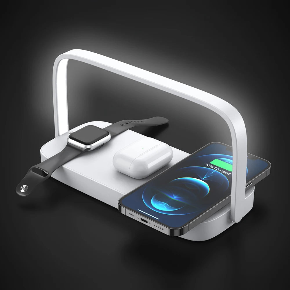 Halo Station : L'arche de lumière qui veille sur vos nuits et vos batteries.