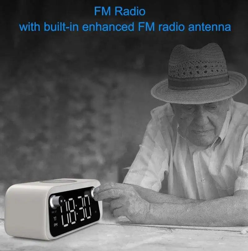 Melody Clock : Réveillez-vous au rythme de votre radio préférée avec une batterie à 100%.