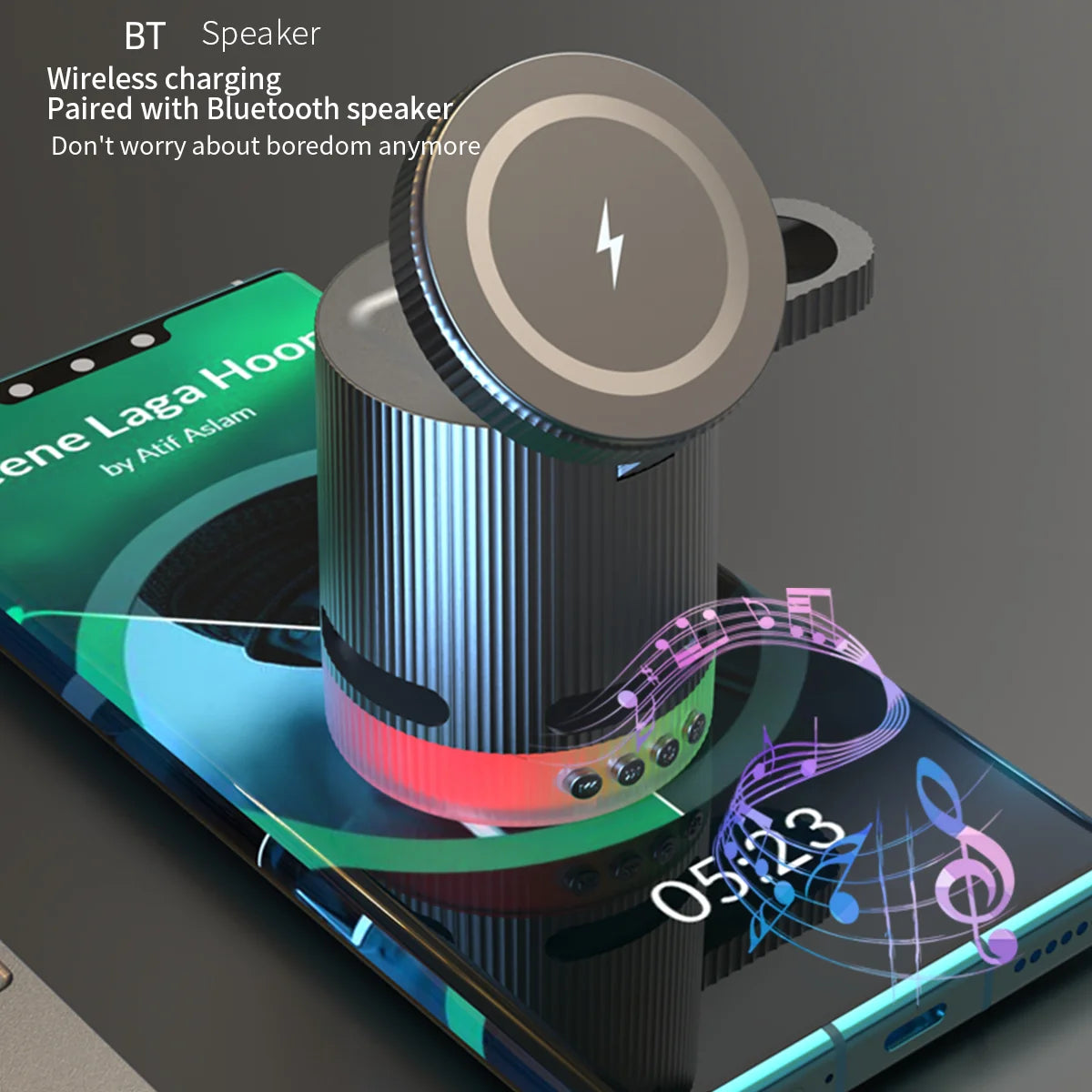PowerBeat Dock : Une charge instantanée pour vos appareils et une ambiance sonore immersive.