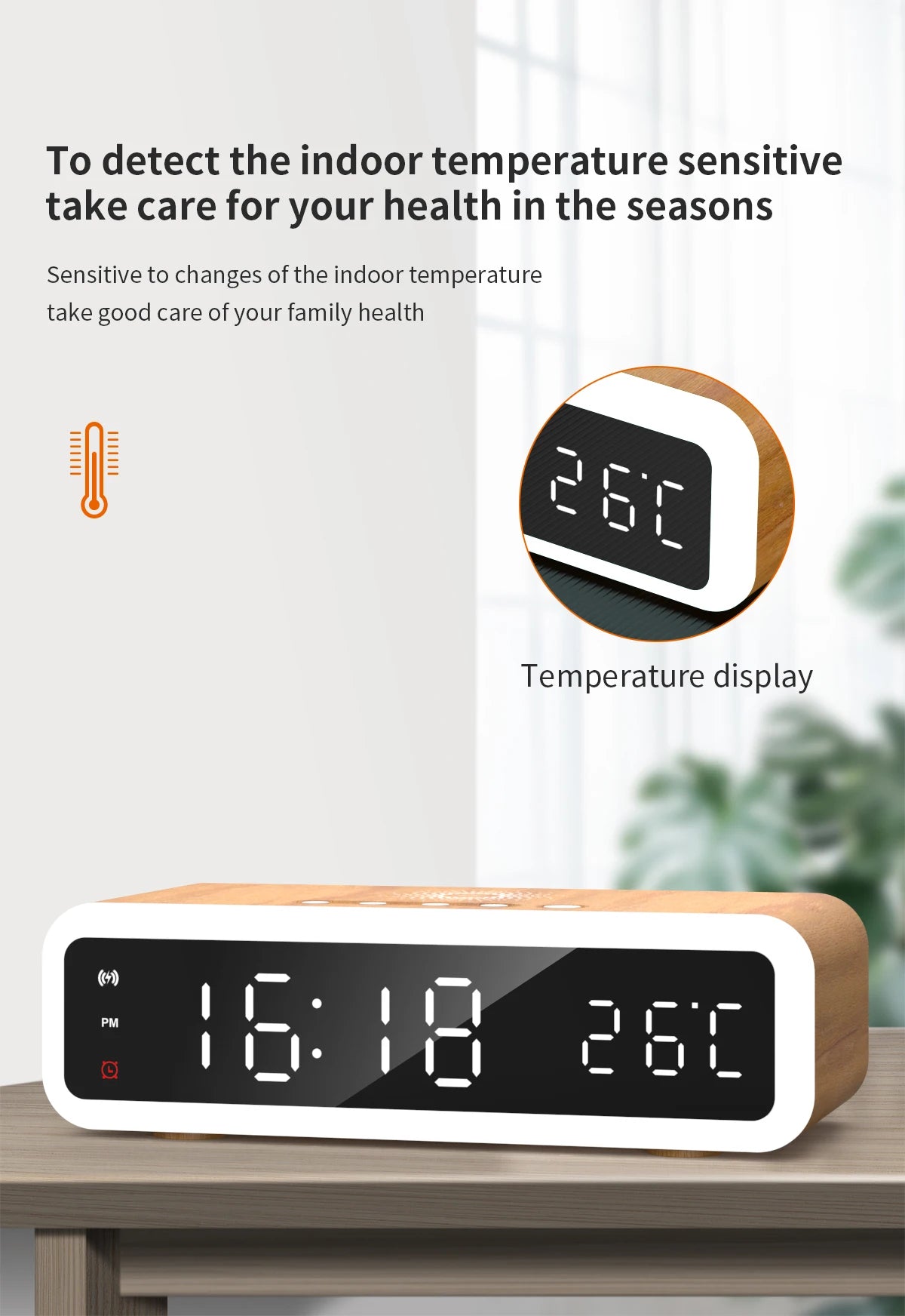 VoltClock : La puissance d'une charge rapide au cœur de votre réveil.