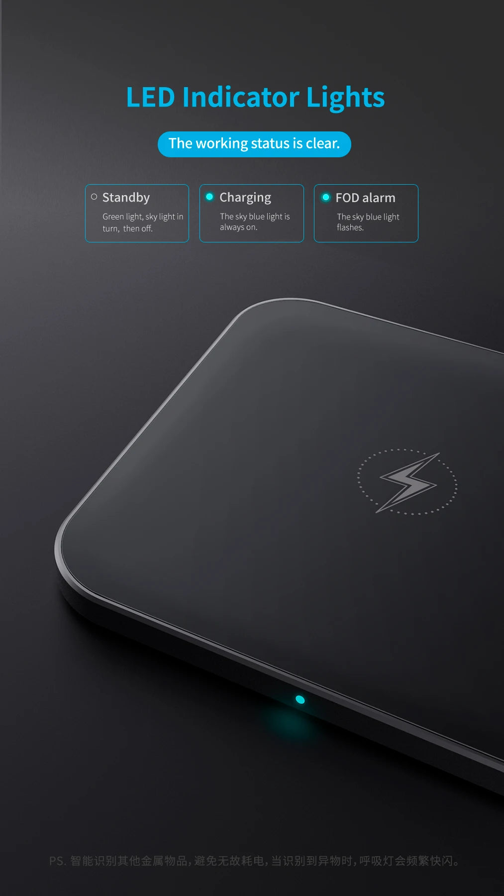 Éther : Rechargez votre smartphone avec la légèreté d'un souffle.