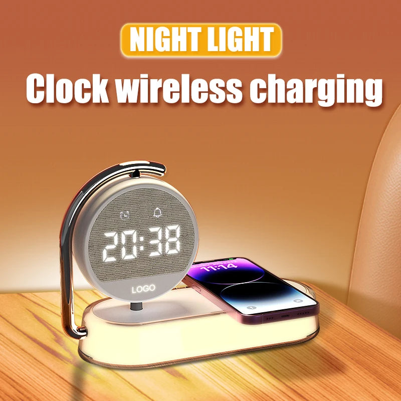 MoonClock : Une lumière douce et une charge complète pour des matins sans stress.