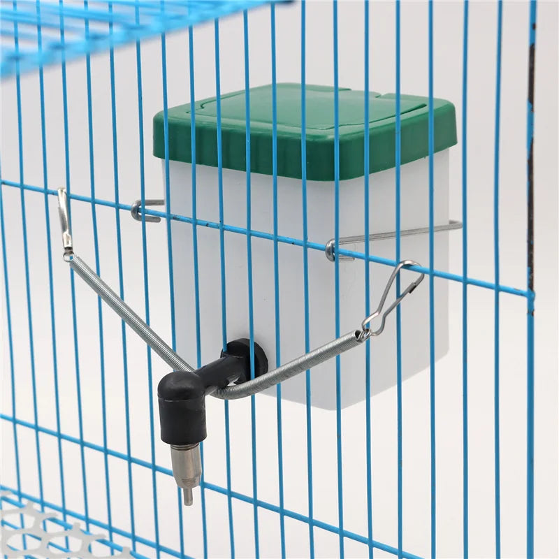 500Ml Rabbit Pet Cage Hanging Bottle Nipple Water Drinker Hamster Cage Accessories Drinking Bowls and Drinkers Pet Product