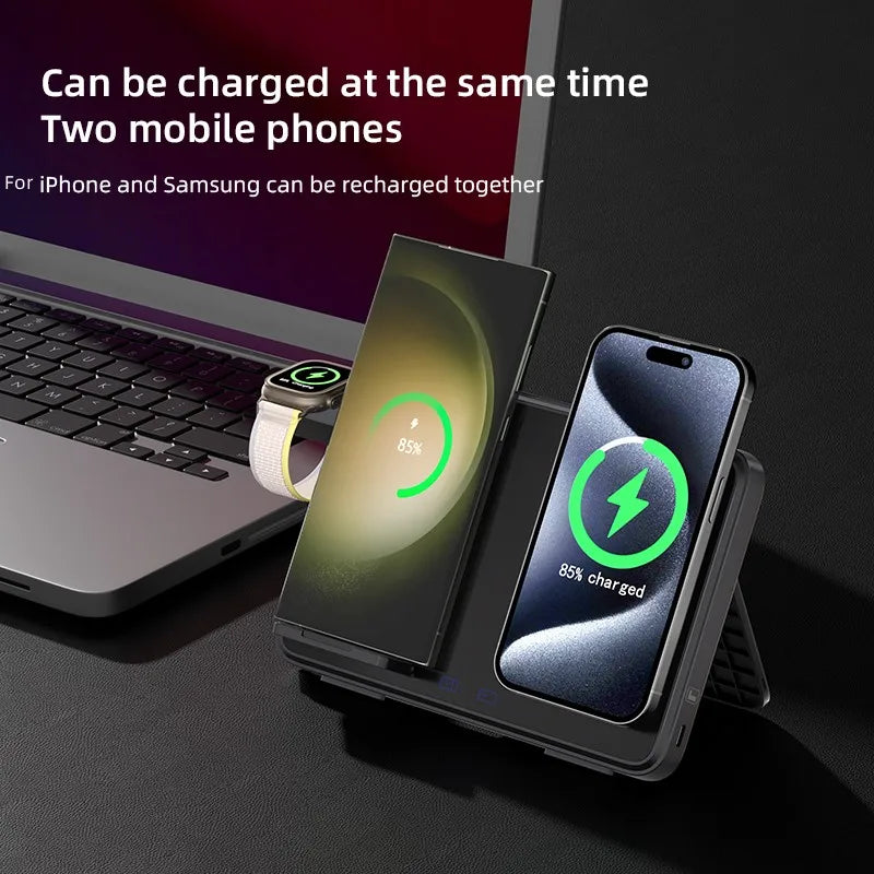 TravelPad Duo : Rechargez tout, partout.