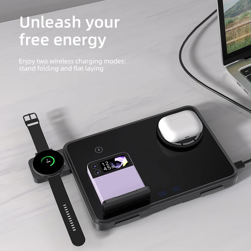 TravelPad Duo : Rechargez tout, partout.