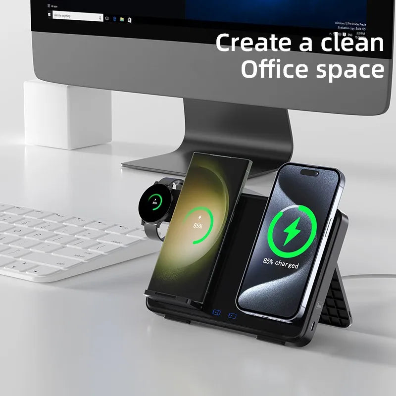 TravelPad Duo : Rechargez tout, partout.