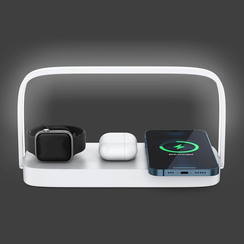 Halo Station : L'arche de lumière qui veille sur vos nuits et vos batteries.