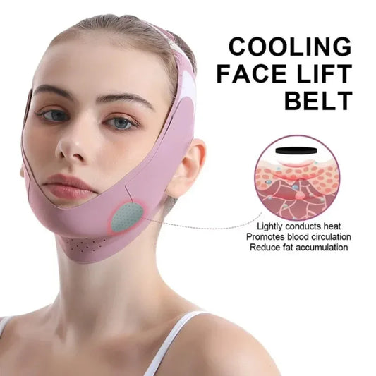 Graphene Face Slimming Bandage V-Line Face Shaper Facial Chin Cheek Lifting Belt Anti Wrinkle Face Lift Up Strap Skin Tools