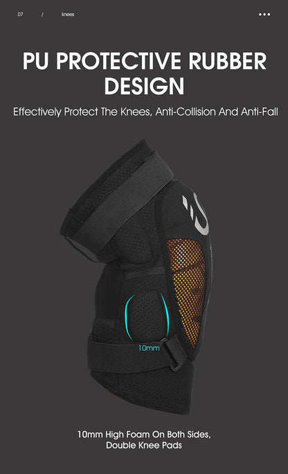 WEST BIKING Cycling Knee Pads Compression Knee Support Sleeve Outdoor Sports Protector Bicycle Basketball Run Fitness Equipment