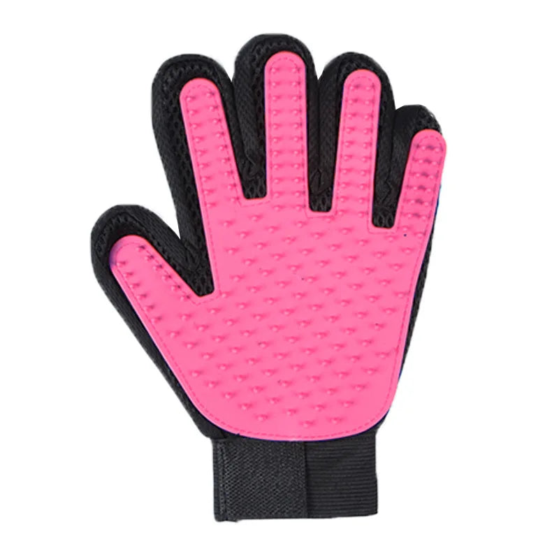 1pc Pet Cat and Dog Grooming Cleaning Brush Gloves, Depilatory Gloves, Animal Bathing, Dog Comb Effective Removal Back Massage