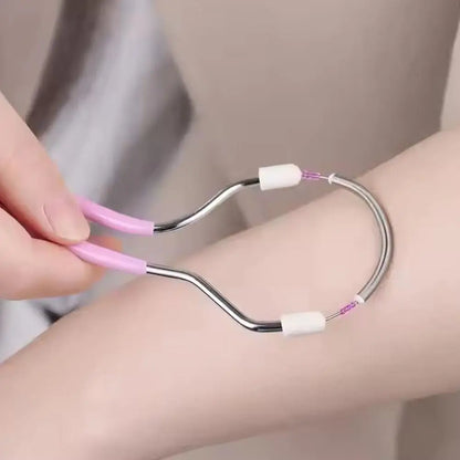 Safe Handheld Spring Roller Women Facial Hair Removal Roller Face Tools Epilator Beauty Makeup Massager Care Epilator W7A9