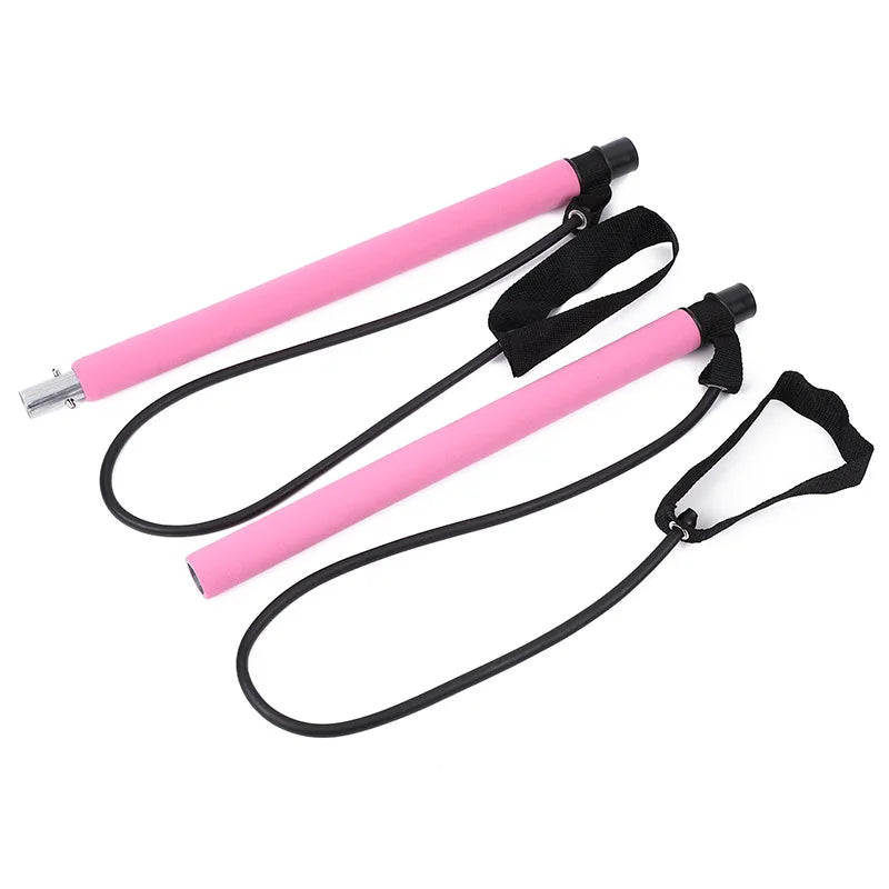 Pilates Bar Multifunctional Fitness Bar Female Pilates Equipment Home Training Hip Tension Rope Wholesale