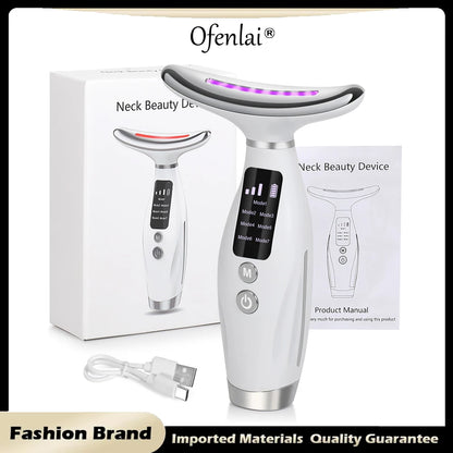 Beauty Neck Instrument Facial Massage Instrument Home Beauty Introduction Instrument Portable Multi-Functional Neck Massage Tool