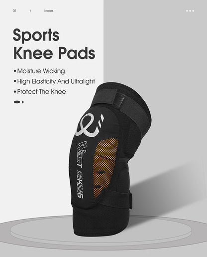 WEST BIKING Cycling Knee Pads Compression Knee Support Sleeve Outdoor Sports Protector Bicycle Basketball Run Fitness Equipment