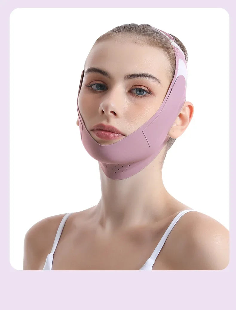 Graphene Face Slimming Bandage V-Line Face Shaper Facial Chin Cheek Lifting Belt Anti Wrinkle Face Lift Up Strap Skin Tools