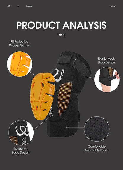 WEST BIKING Cycling Knee Pads Compression Knee Support Sleeve Outdoor Sports Protector Bicycle Basketball Run Fitness Equipment