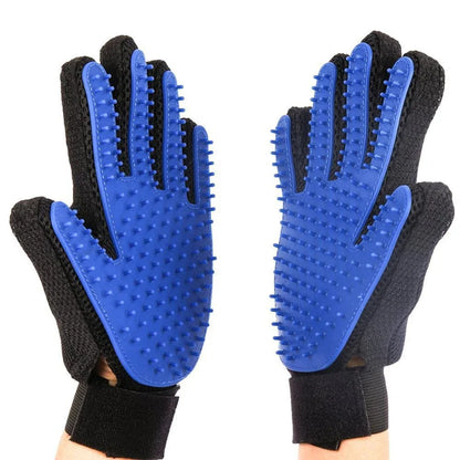1pc Pet Cat and Dog Grooming Cleaning Brush Gloves, Depilatory Gloves, Animal Bathing, Dog Comb Effective Removal Back Massage