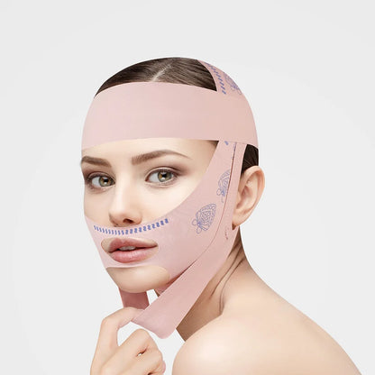 Reusable Face Slimming Bandage V Line Face Shaper Women Chin Cheek Lift Up Belt Facial Massage Strap Face Skin Care Beauty Tools