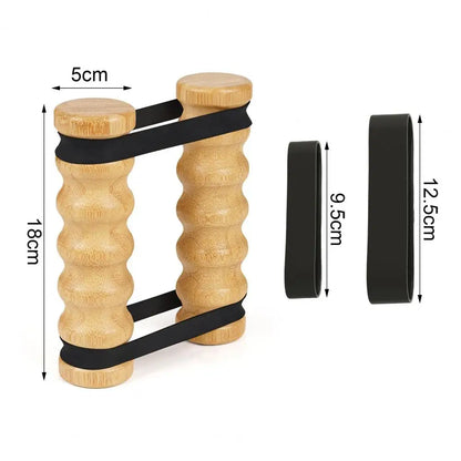 Fitness Band Workout Yoga-belt Puller Equipment Bands Rubber Wooden Exercise For Shoulder Rip Stick Upper Body Workout Equipment