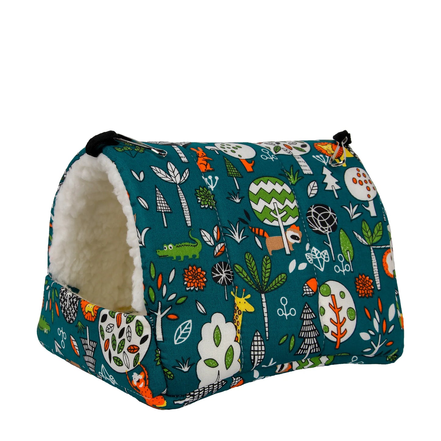 Small Pet Rabbit Rat Hamster Bed House Print Manufacturer Cute Design Small Animal Chinchillas Hamster Bedding