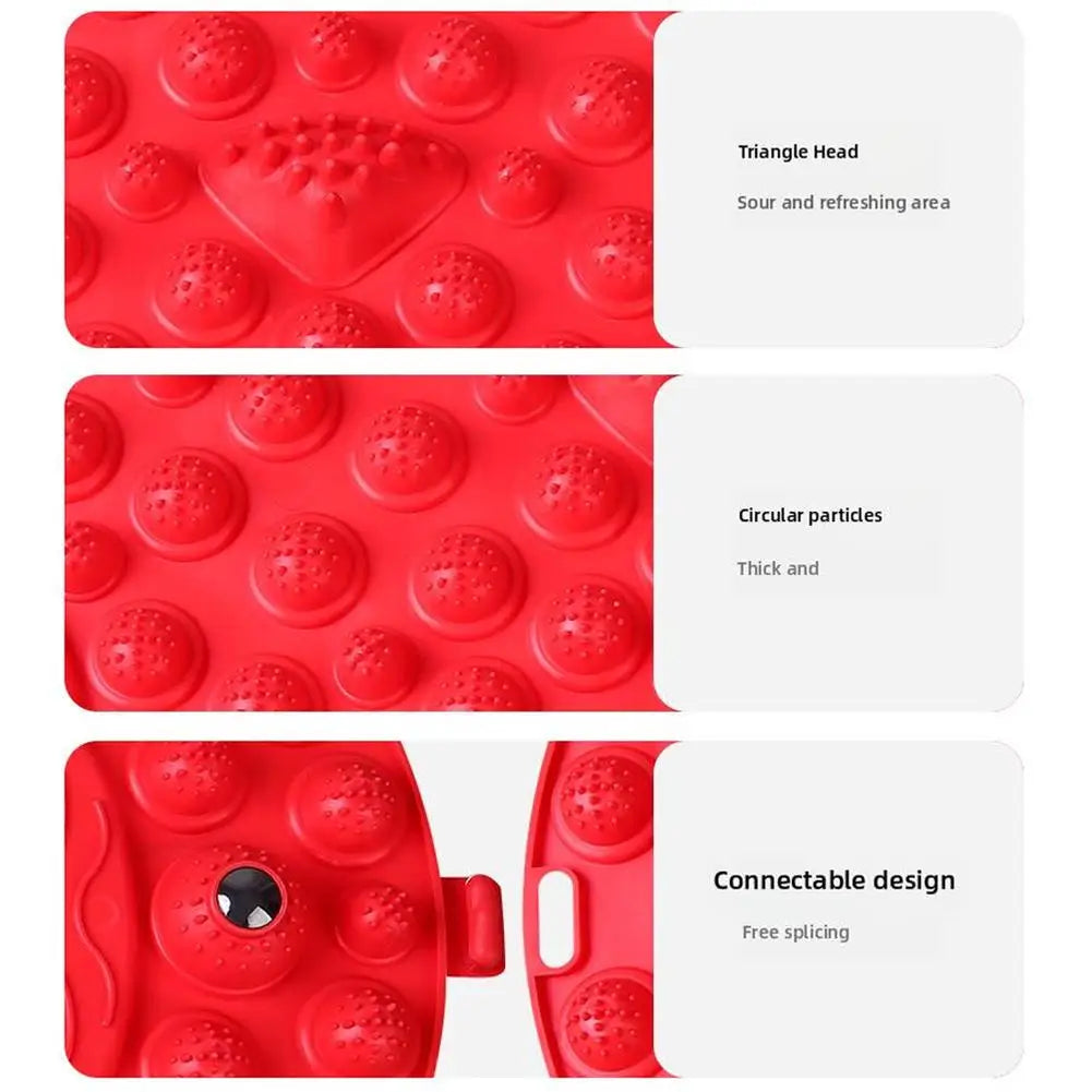 Foot Massage Acupressure Mat Muscle Relaxation Acupuncture Mat Fitness Equipment Pilates Yoga Accessories Foot Massage Tool