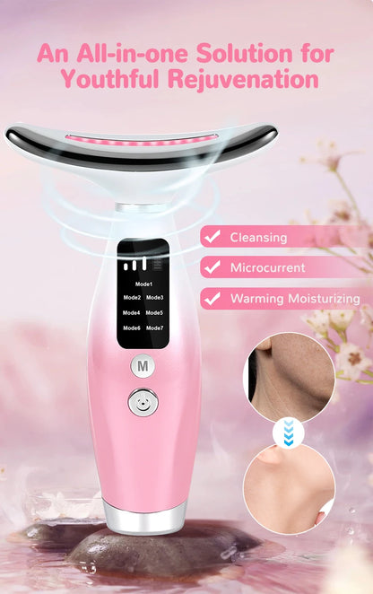 Beauty Neck Instrument Facial Massage Instrument Home Beauty Introduction Instrument Portable Multi-Functional Neck Massage Tool